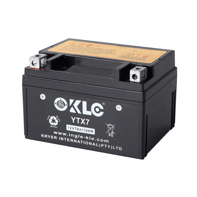 KLE YTX7 12V 7Ah/10HR Motorcycle Battery – Ellis Battery Traders