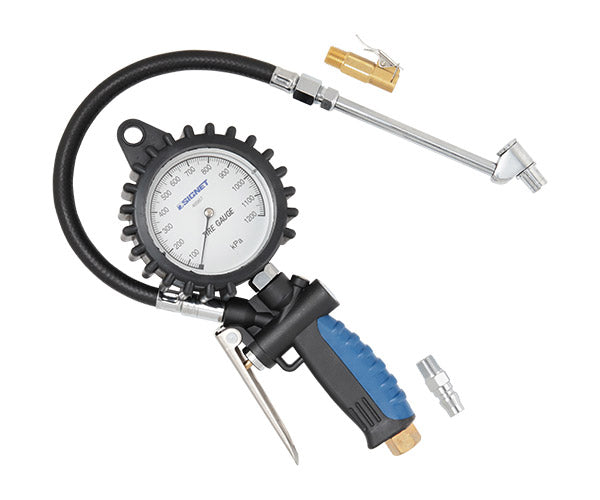シグネット 増減圧機能付タイヤゲージ(0-1200KPA) (46967