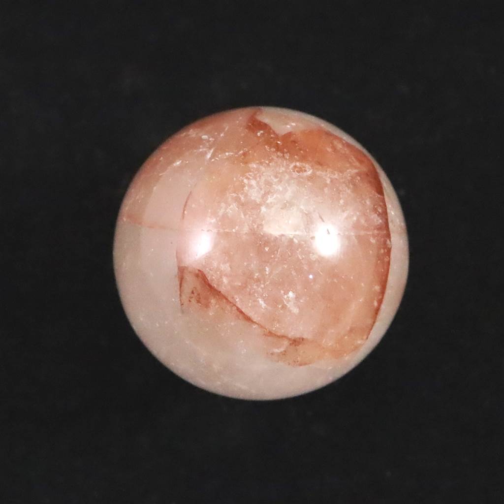 H&E社 ピンクファイアアゼツライト(AZOZEO) 25mmスフィア 証明書付