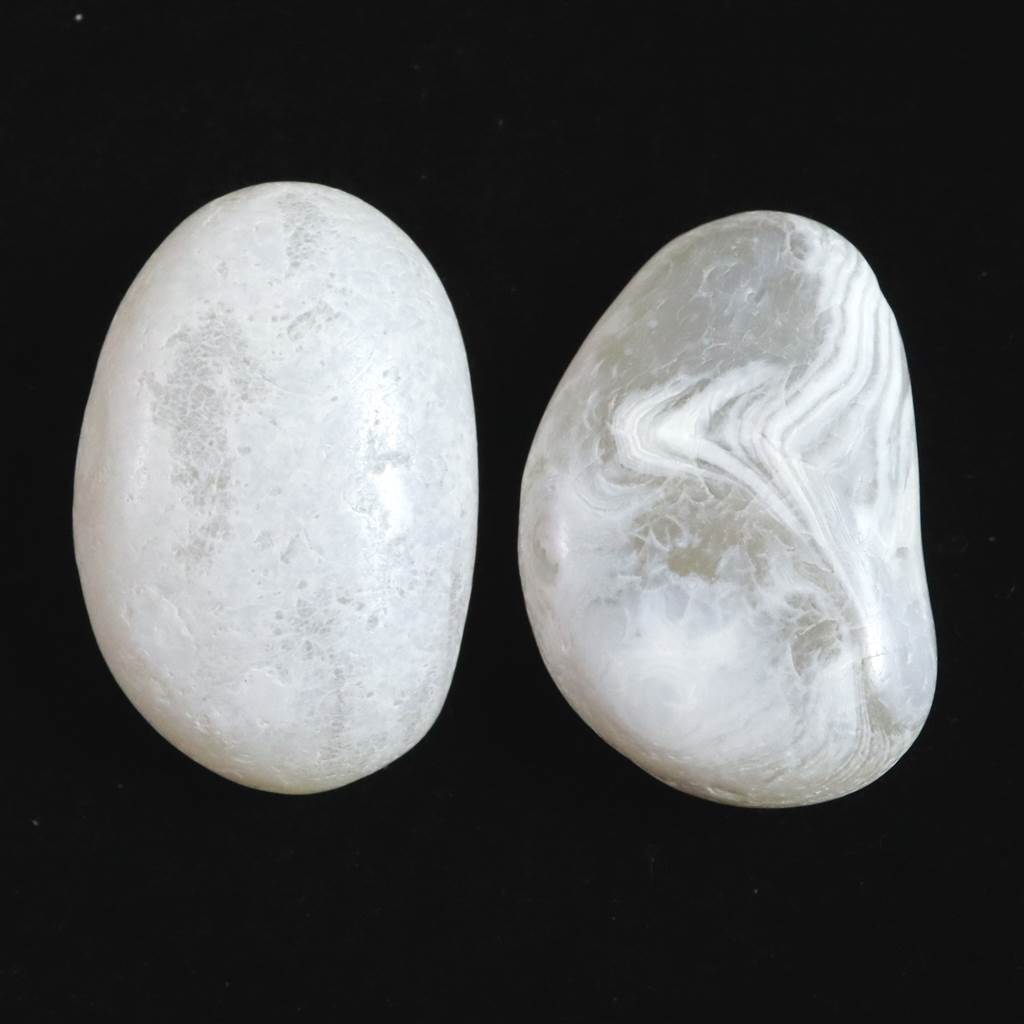 北海道 上ノ国メノウ 瑪瑙 原石 2個セット 15.0g (ID:75352) | 榎本通商