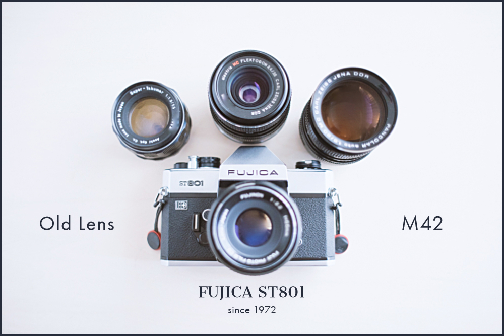 M42マウント有力機、FUJICA ST801。オールドレンズに悦楽。作例と