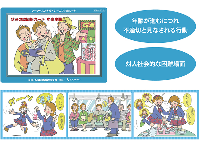 株式会社エスコアール ＞ 製品情報 ＞ SST絵カード