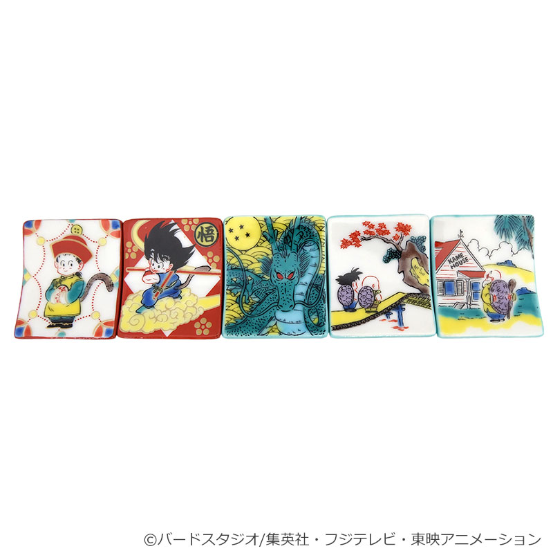 フジテレビ限定】ドラゴンボール 九谷焼箸置きセット ドラゴンボール
