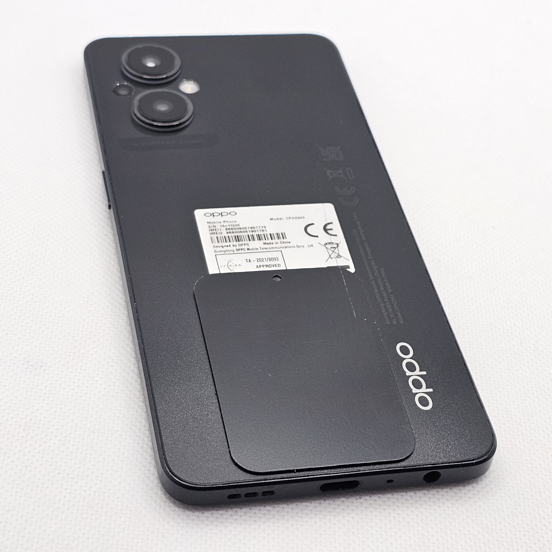 Buy Used Oppo Reno7 Z 128GB Dual Sim Cosmic Black - Warranty