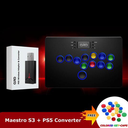 QRD Maestro S3 Wireless Leverless HITBOX for PS5/PS4/PS3 | QRDGAME