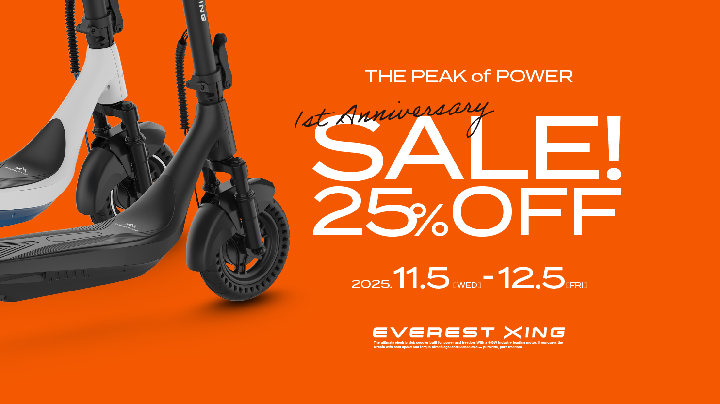 特定小型キックボードEVEREST XING