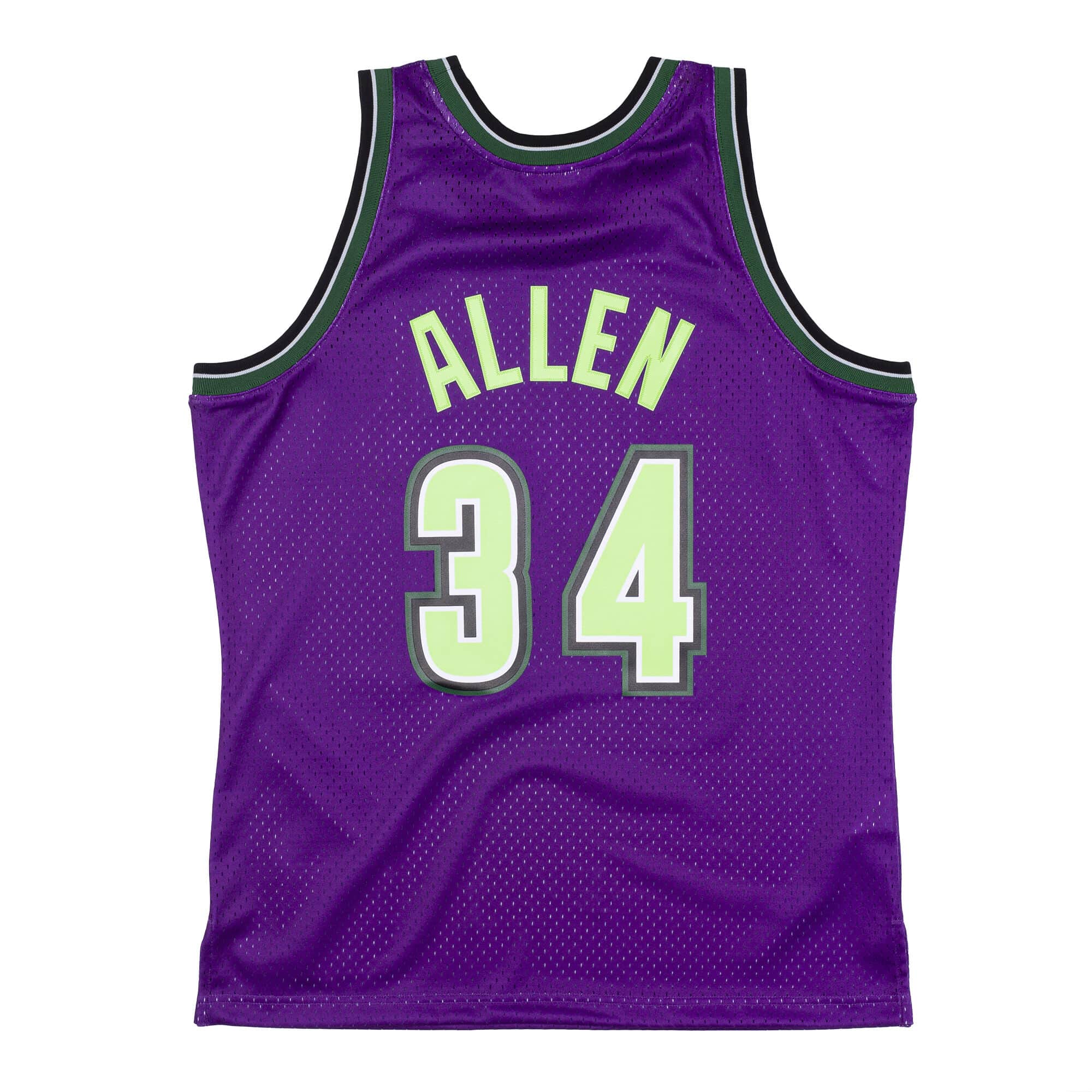 Milwaukee Bucks 1996-97 Ray Allen Mitchell & Ness Purple Swingman