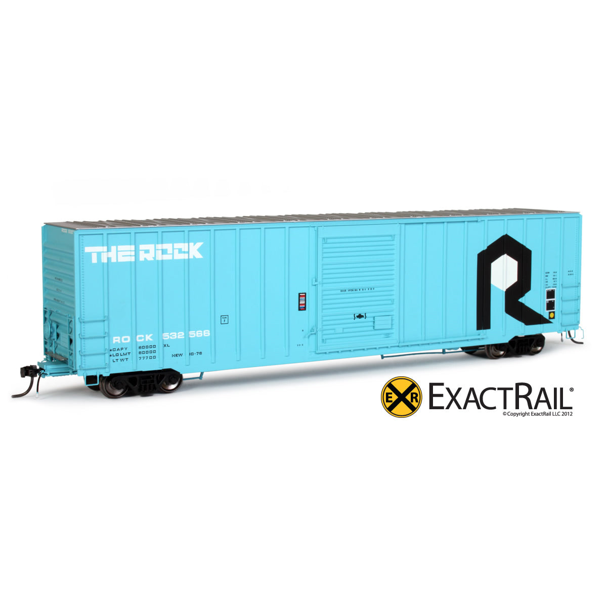Berwick 7327 Boxcar Model Train HO | ROCK | ExactRail - ExactRail
