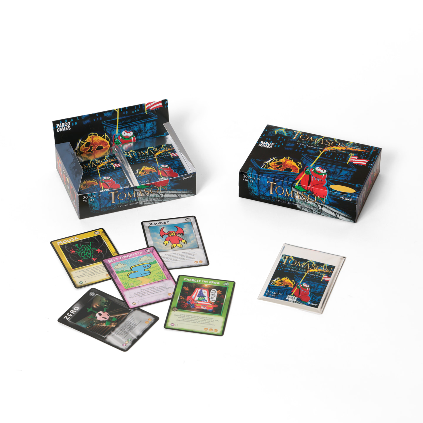 謎多きトレーディングカードゲームTOMASON MONSTER'S CARDがPARCO