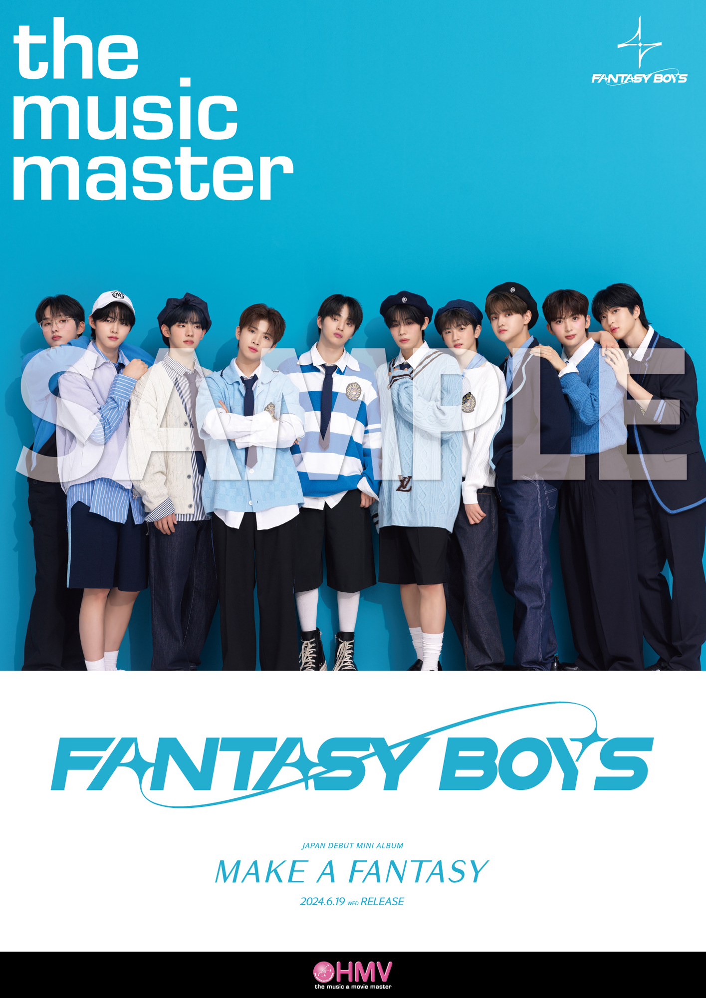 FANTASY BOYS JAPAN DEBUT MINI ALBUM 『MAKE A FANTASY』発売記念