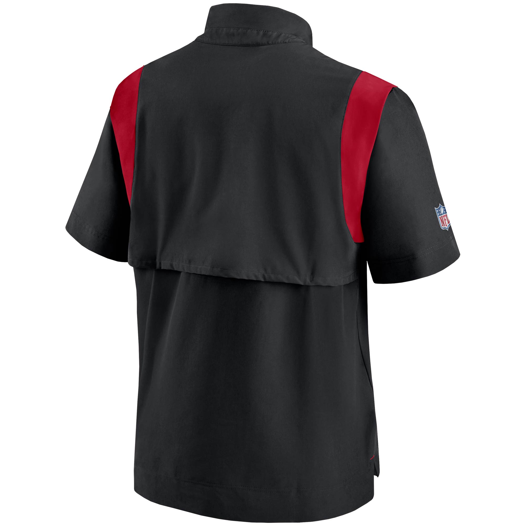 Men's Nike Black Atlanta Falcons Sideline Coaches Short Sleeve