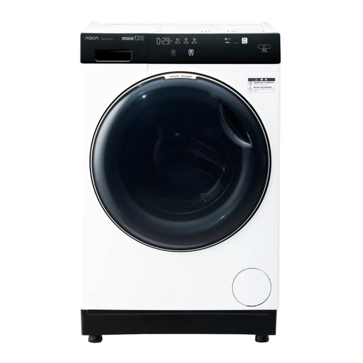レンタル] アクア 【右開き】ドラム式洗濯乾燥機 洗濯12kg/乾燥6kg AQW