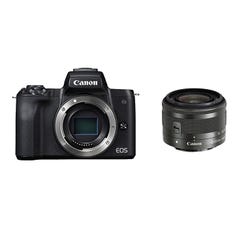 レンタル] CANON EOS Kiss M レンズキット ブラック ミラーレス一眼