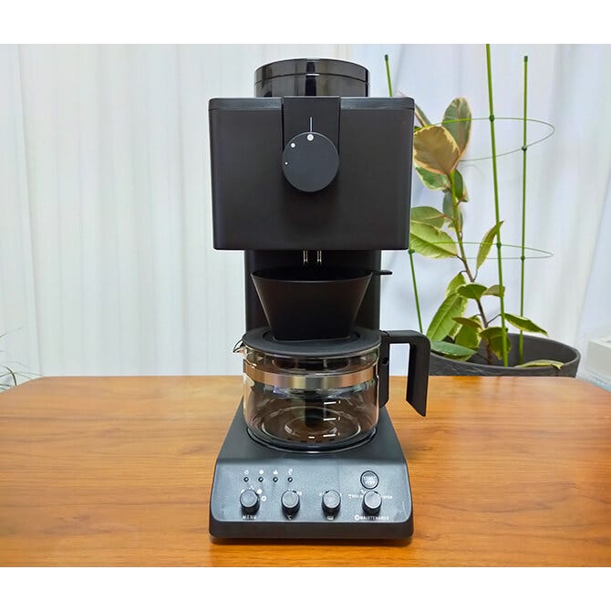 レンタル] ツインバード 全自動コーヒーメーカー CM-D457 [容量3杯