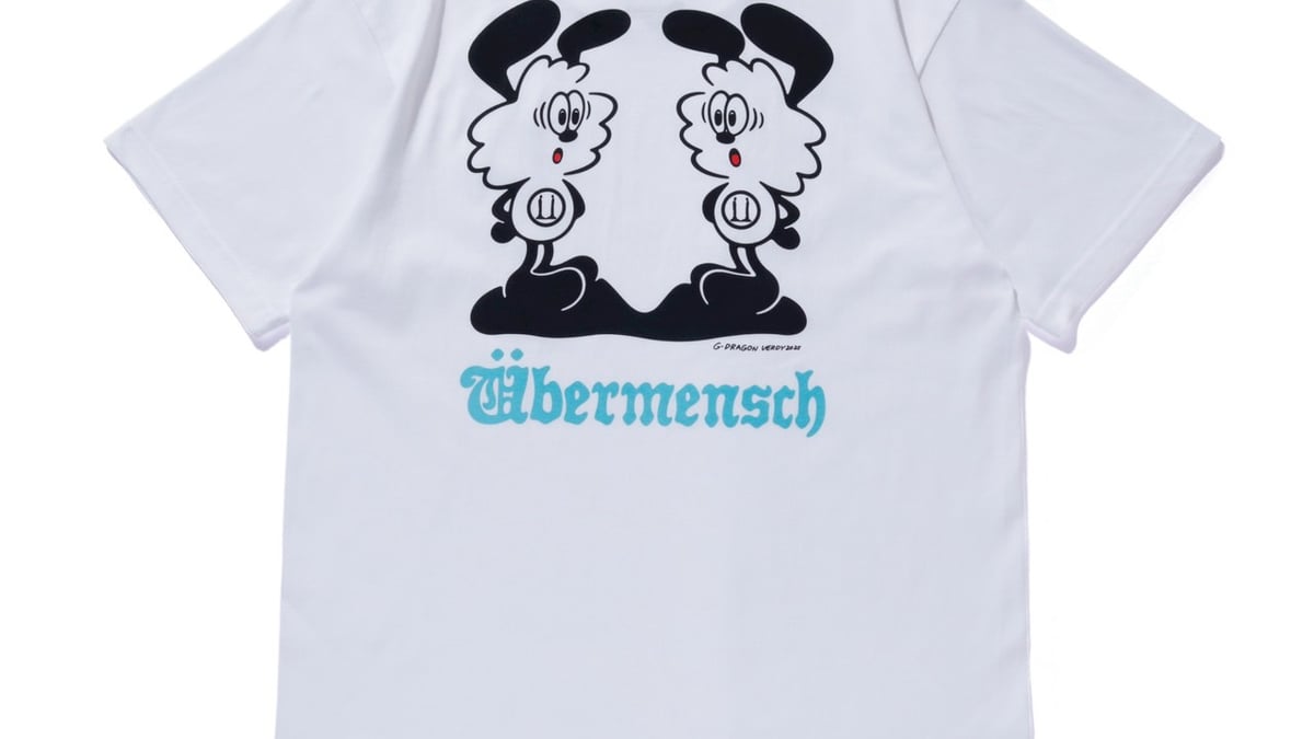 G-DRAGONがVERDYとコラボ、Tシャツをワールドツアー大阪公演で発売