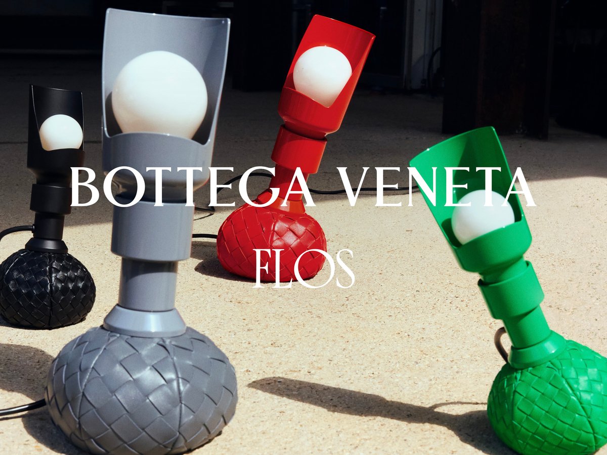 ボッテガ・ヴェネタが照明ブランド「フロス」とコラボ、ジノ・サル