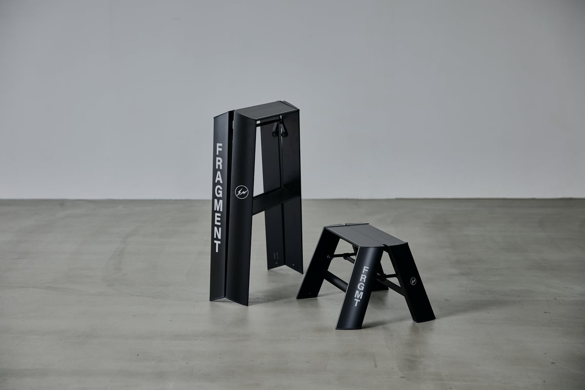 ルカーノ×フラグメント第3弾、フラグメントロゴをあしらった脚立2