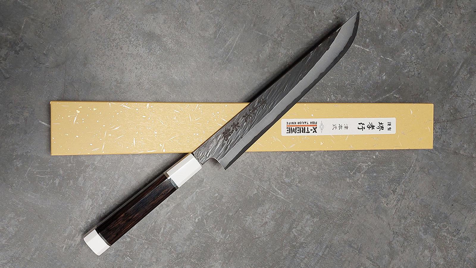 鬼斬[210mm]｜津本式[究極の血抜き]で熟成魚を仕立てる