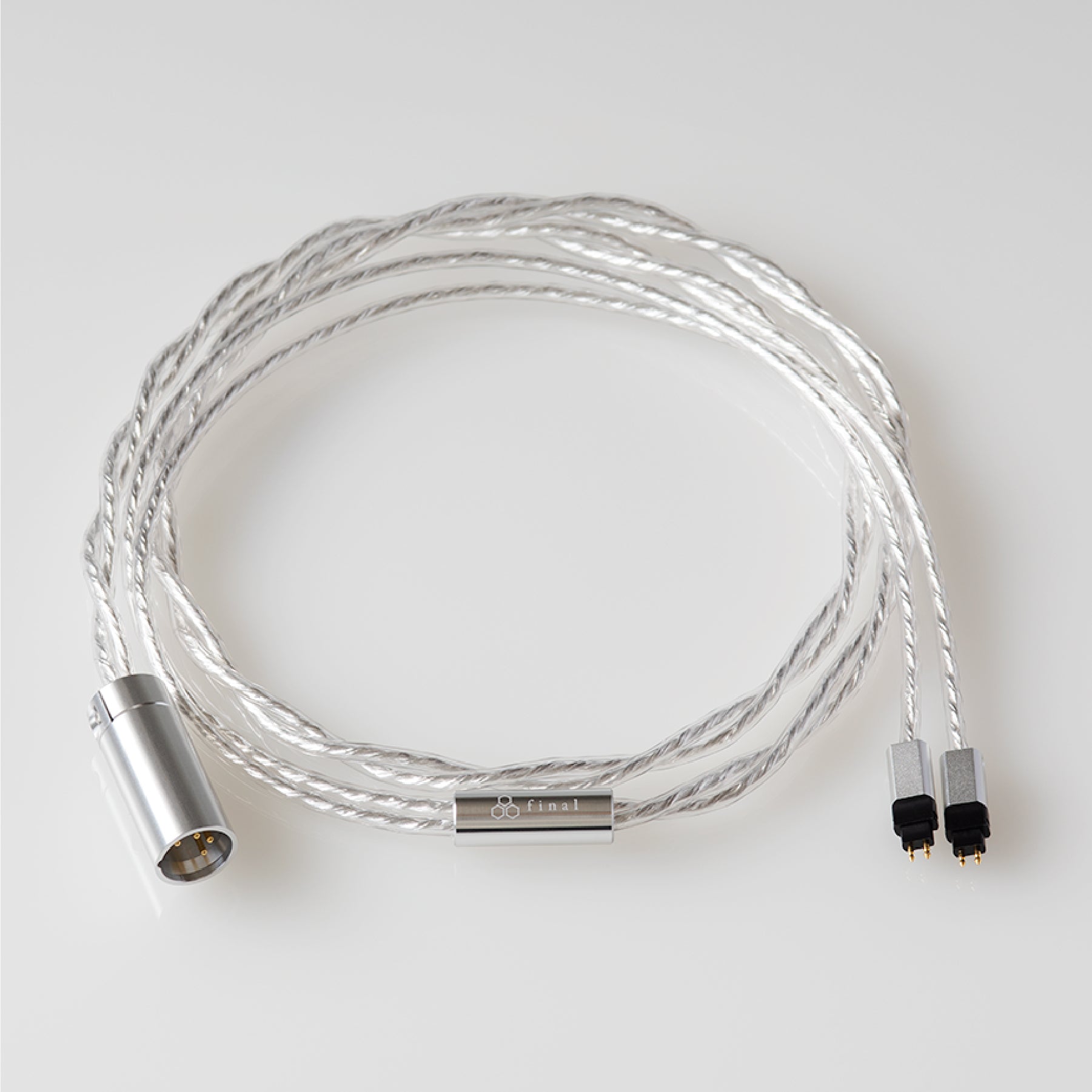 ゼンハイザー社 HD600シリーズ用】シルバーコートケーブル｜final 公式