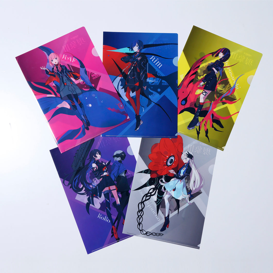 V.W.P】V.W.P クリアファイル5枚セット／SINKA LIVE SERIES EP.Ⅵ