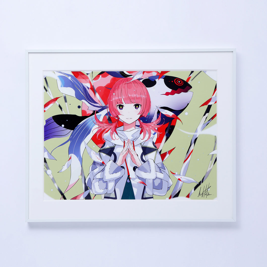 花譜】「雷鳥」イラストジクレーアート Edition.30／花譜展4「正解