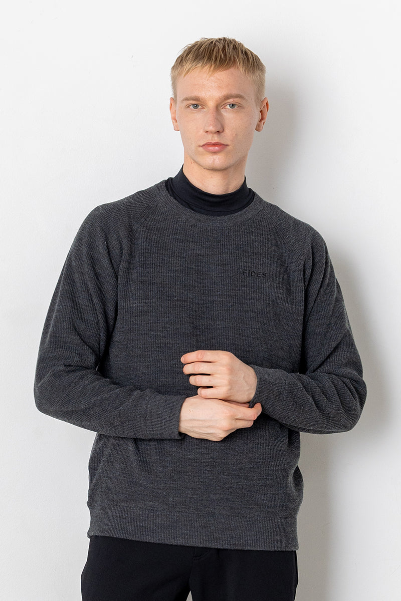 CREW NECK LINING KNIT – FIDES