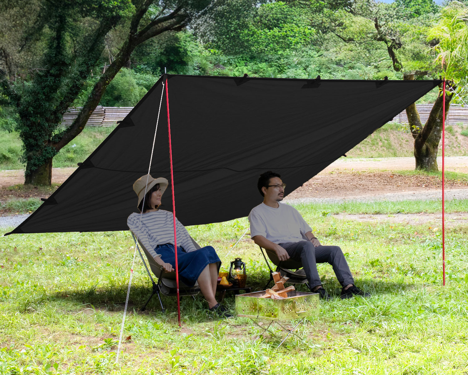 FIELDOOR（フィールドア） | スクエアタープ 遮光PUコーティング