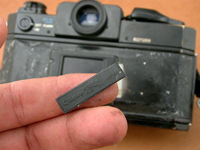 Canon F-1 貼り替えガイド - Aki-Asahi Custom Camera Coverings