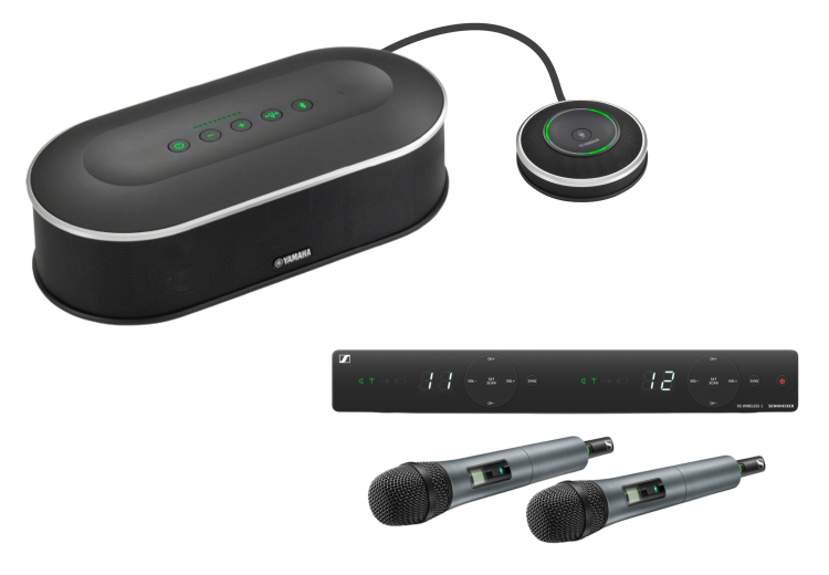 YAMAHA YVC-1000・ワイヤレスハンドマイクセット | VTVオンライン会議