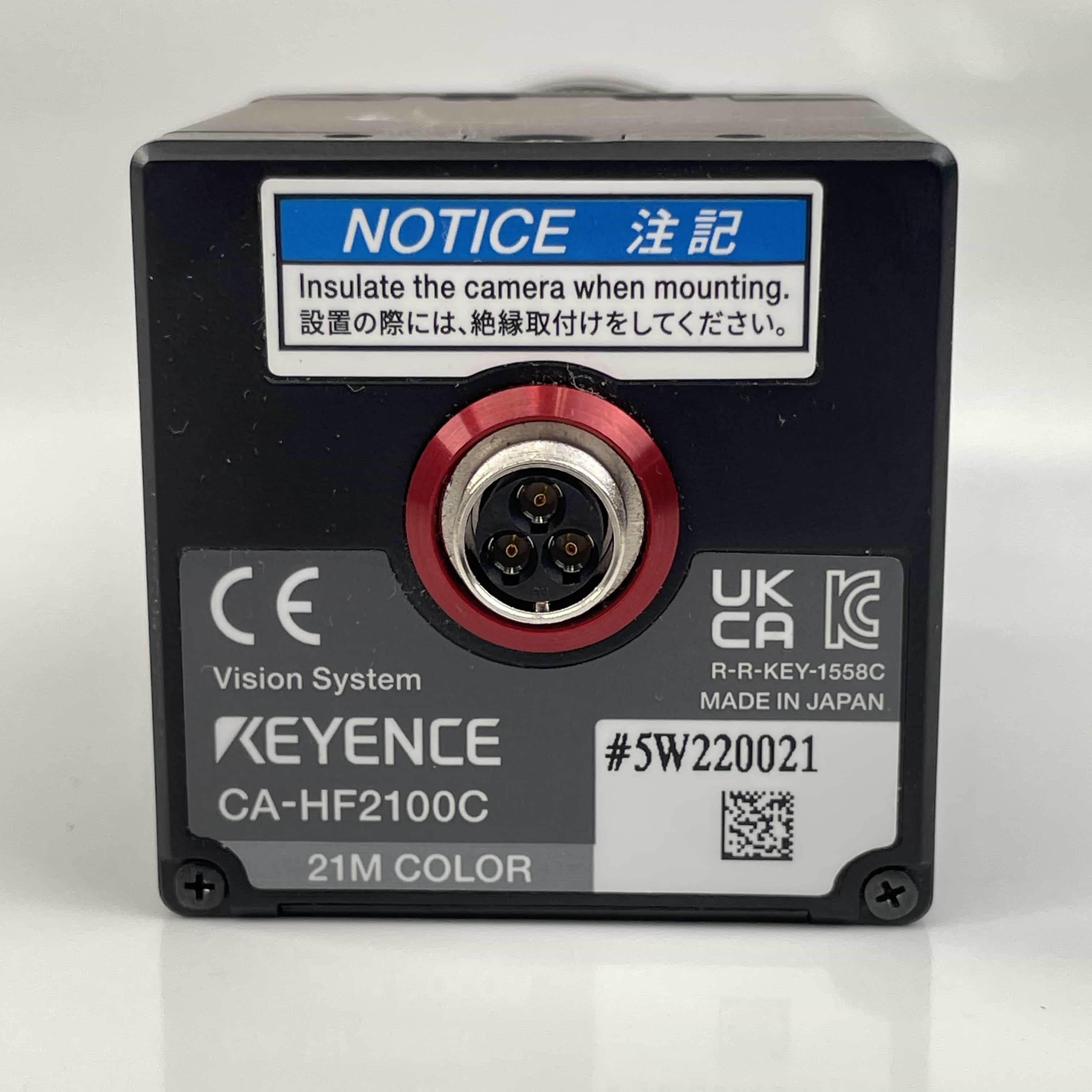 KEYENCE CA-H2100M 【16倍速】2100万画素 ケーブル付き FA機器ドット