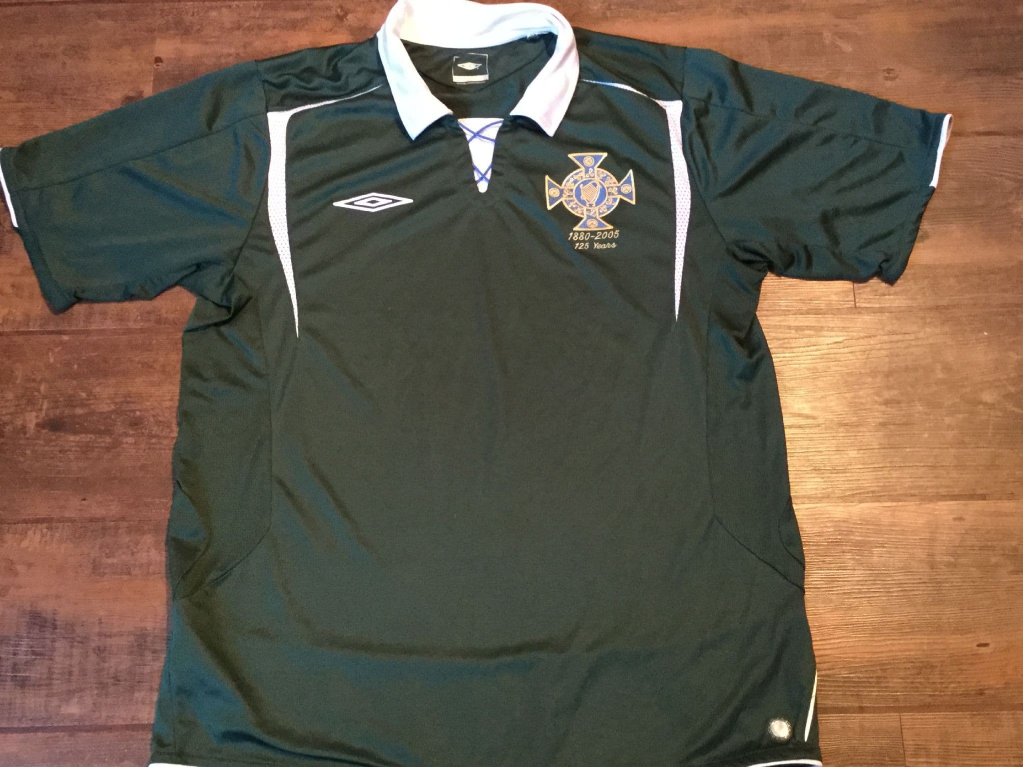 Global Classic Football Shirts | 2005 Vintage Northern Ireland Old