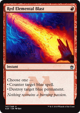 Foil】《赤霊破/Red Elemental Blast》[A25] 赤U | 日本最大級 MTG通販
