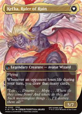 Foil】(322)□ボーダーレス□《人造魔導士、ケフカ/Kefka, Court Mage