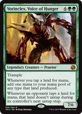 Foil】《飢餓の声、ヴォリンクレックス/Vorinclex, Voice of Hunger