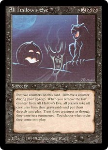 All Hallow's Eve》[LEG] 黒R | 日本最大級 MTG通販サイト「晴れる屋」