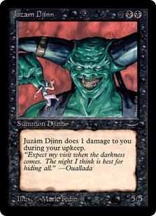 Juzam Djinn》[ARN] 黒R | 日本最大級 MTG通販サイト「晴れる屋」