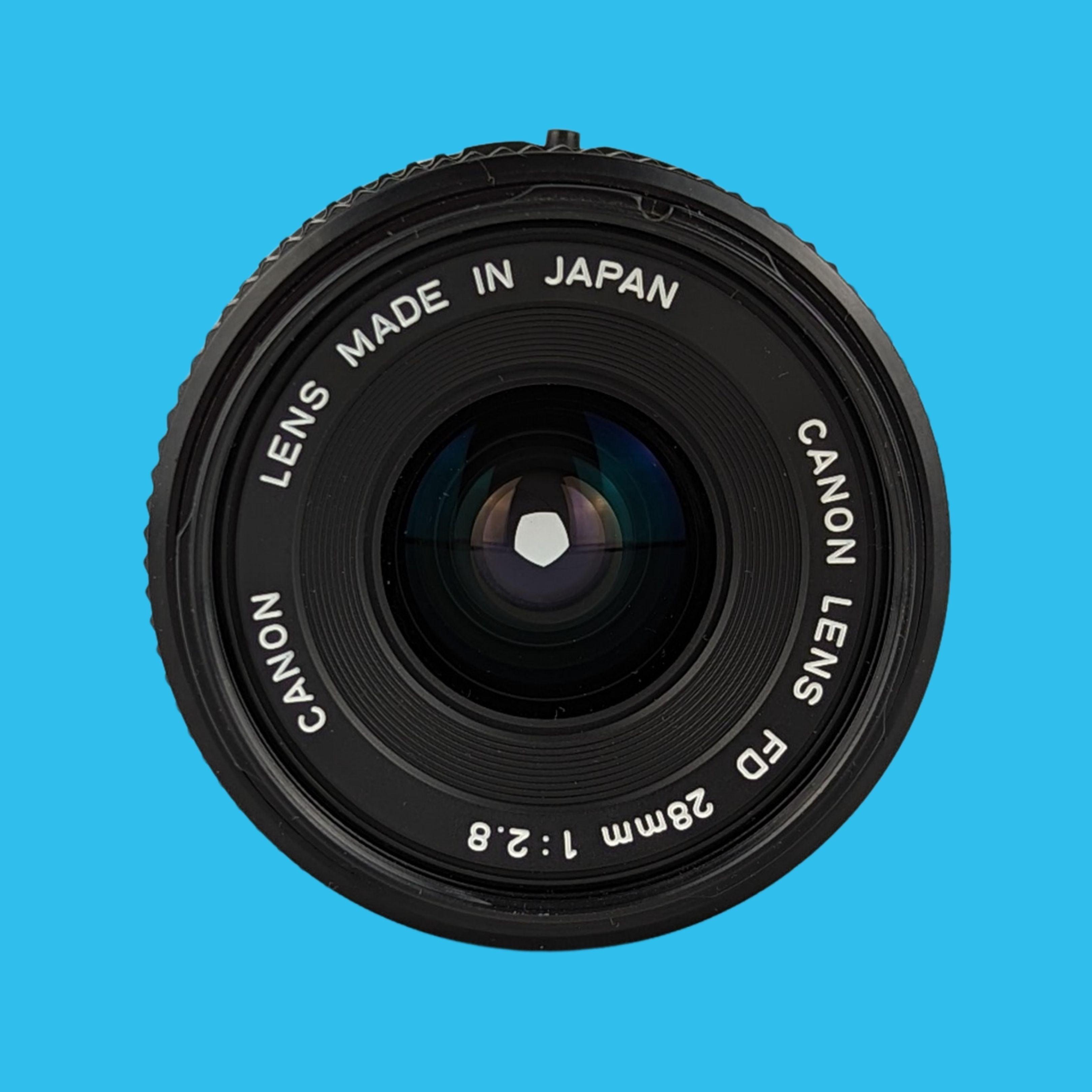Canon FD 28mm f/2.8 Camera Lens – Film Camera Store