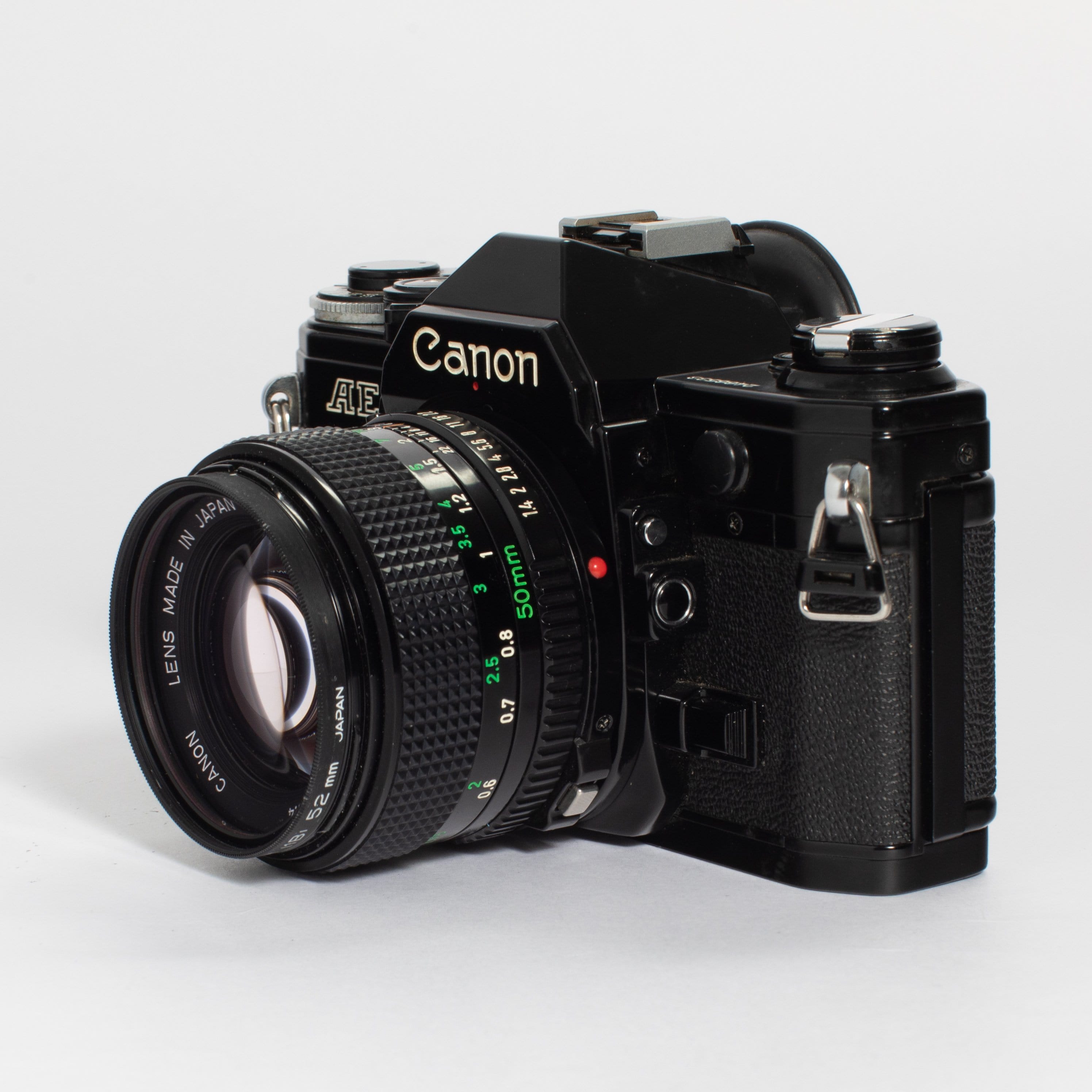 Canon AE-1 50mm FD f/1.4 w/ Power Winder and Flash – Film Supply Club