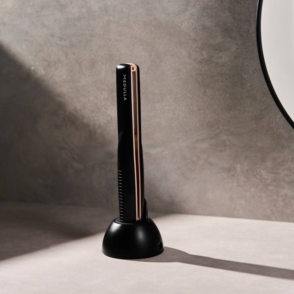 メデュラの超音波アイロン ソニックシャインプロ で実現！週1回10分で