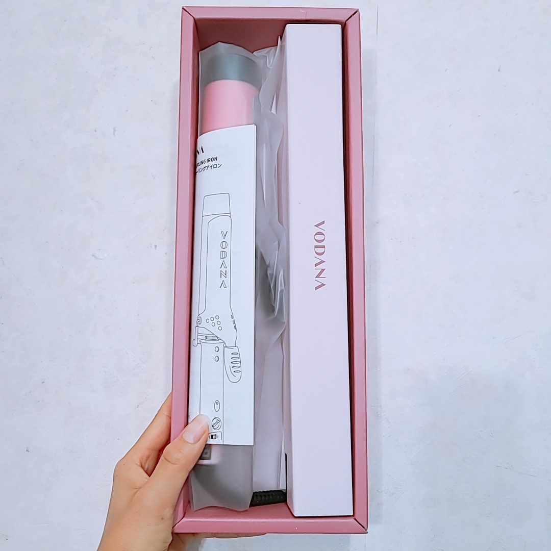 VODANA / グラムウェーブカーリングアイロン 40mm ピンクの公式商品