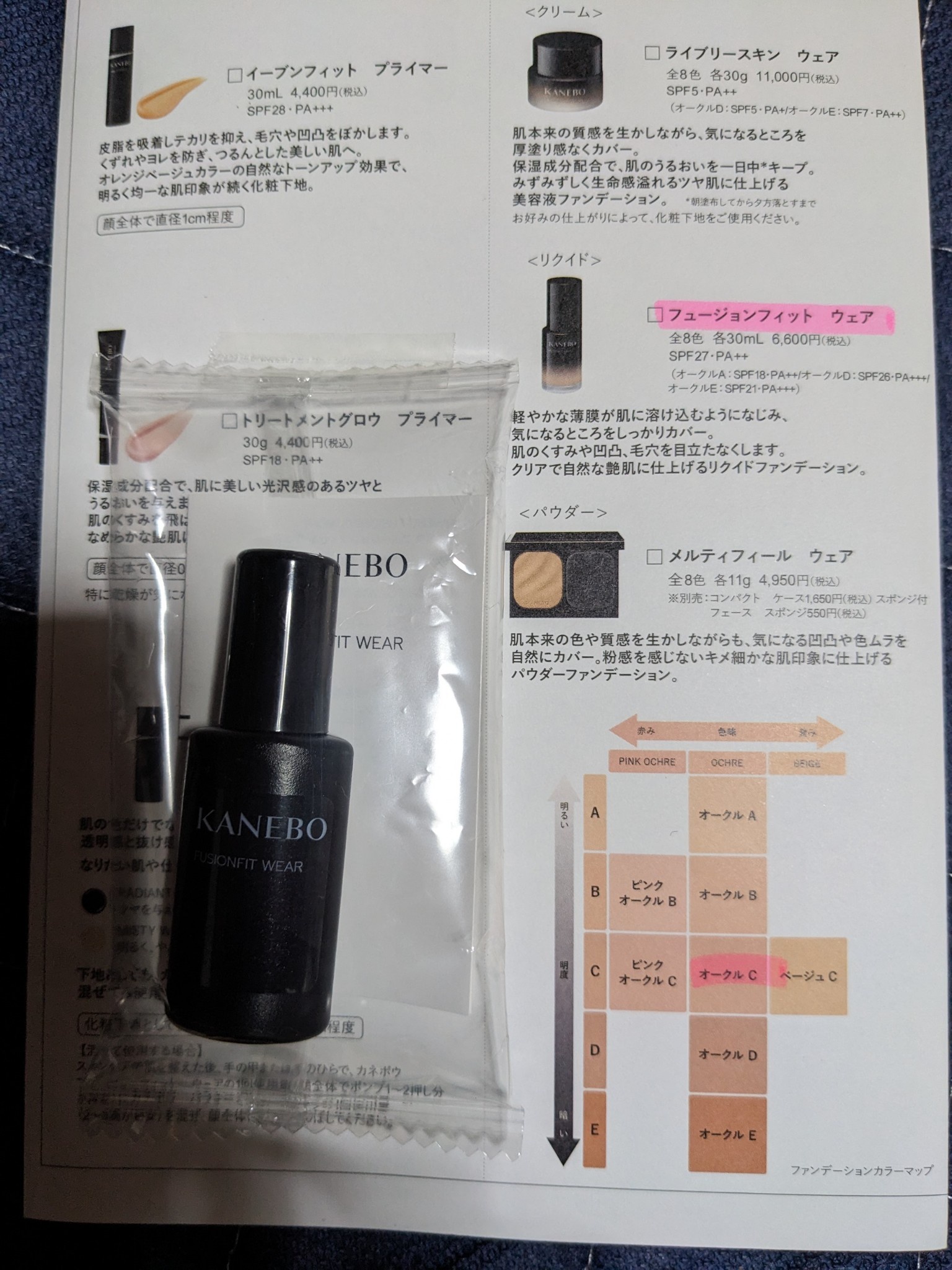 KANEBO / カネボウ フュージョンフィット ウェアの公式商品情報｜美容