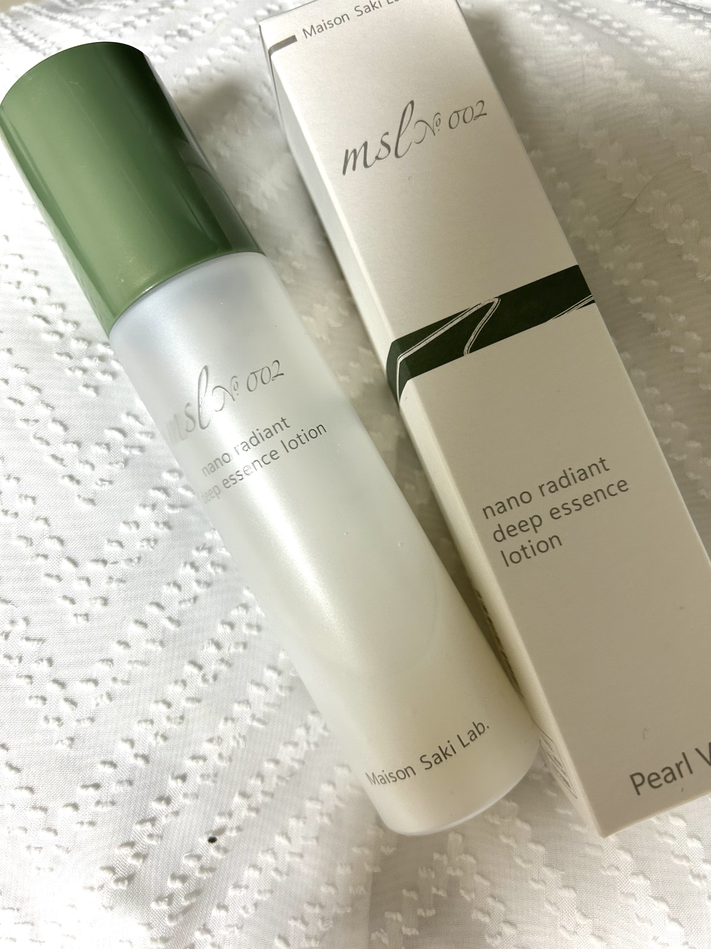 msl / msl No.002 ナノラディアントディープエッセンスローションの