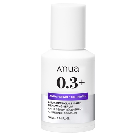 Anua / アヌアレチノール0.3 ナイアシンリニューイングセラムの公式