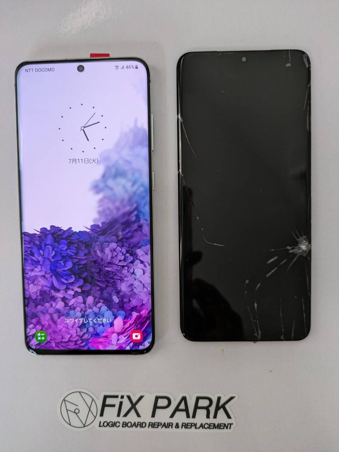 Galaxy S20の画面割れ修理が安い！【サムスン】 | FiX PARK ｜スマホ