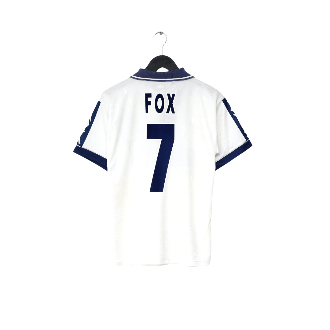 1995/97 Fox #7 Tottenham Hotspur Vintage PONY Home Football Shirt