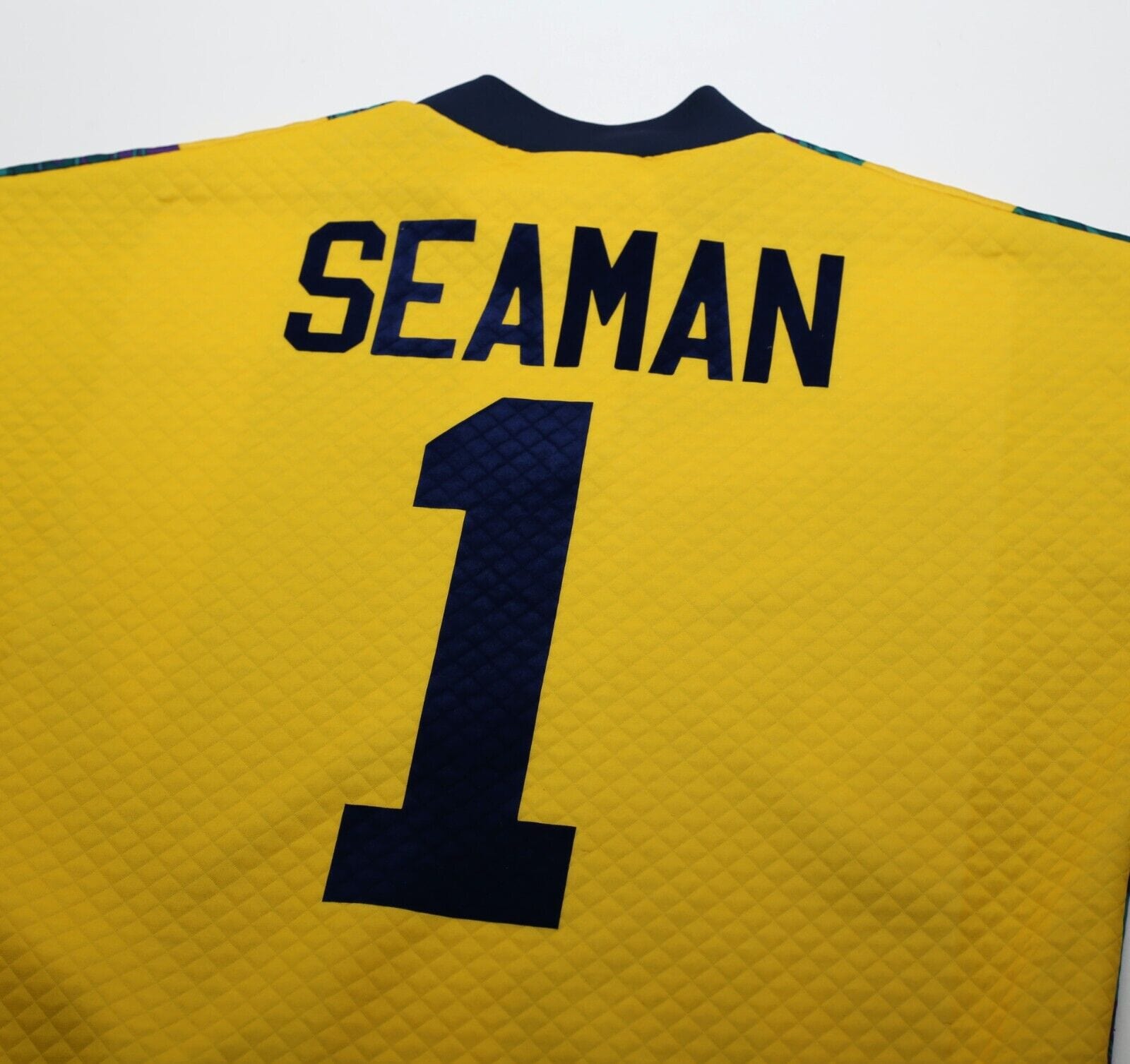 1995/97 Seaman #1 England Vintage Umbro Goalkeeper Football Shirt