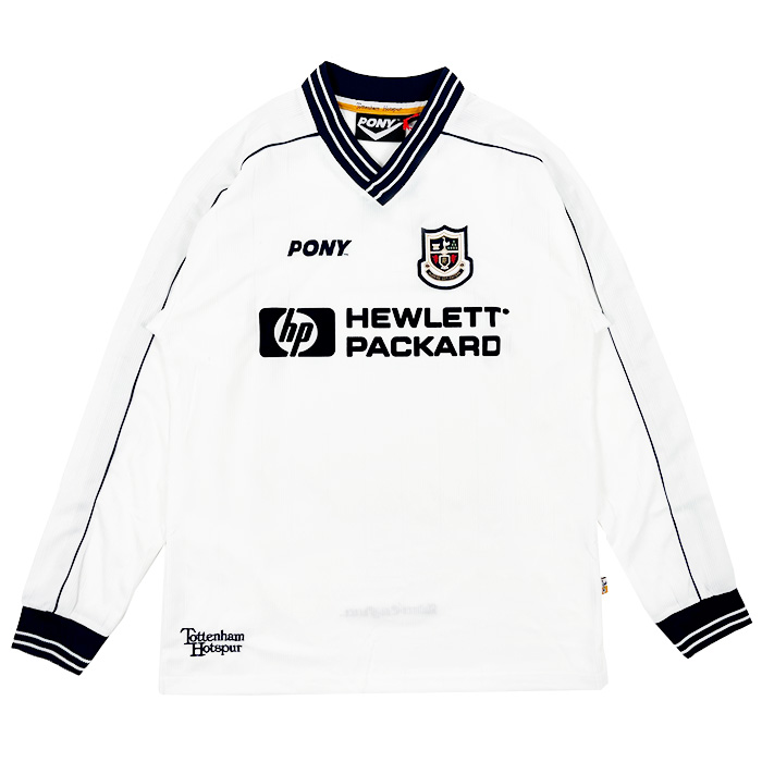 トッテナム 1997-99 レトロ ホーム 長袖 ユニフォーム【PONY/ポニー