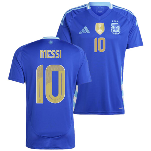 アルゼンチン代表 2024 アウェイ 半袖 ユニフォーム No.10 メッシ