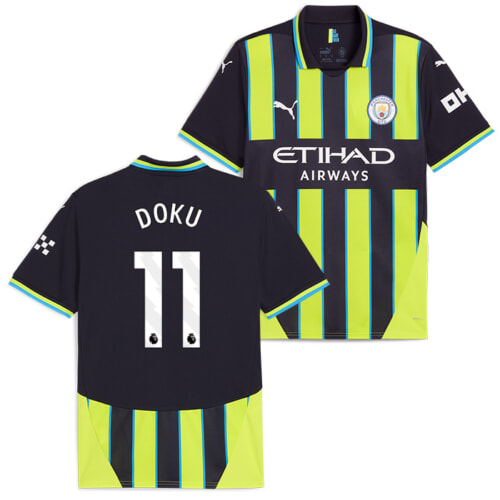 マンチェスターシティ 24-25 アウェイ 半袖 ユニフォーム No.10 グリー