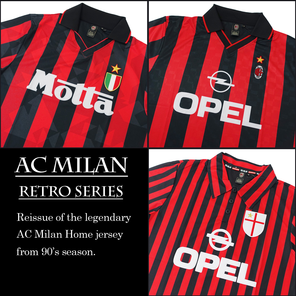 ACミラン 90's 復刻モデル ユニフォーム入荷！ | サッカーショップfcFA